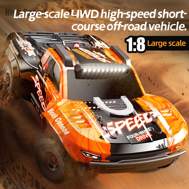 Rc Hobby Grade Monster Truck - سيارة JJRC RC بمقياس 1:8، سيارة