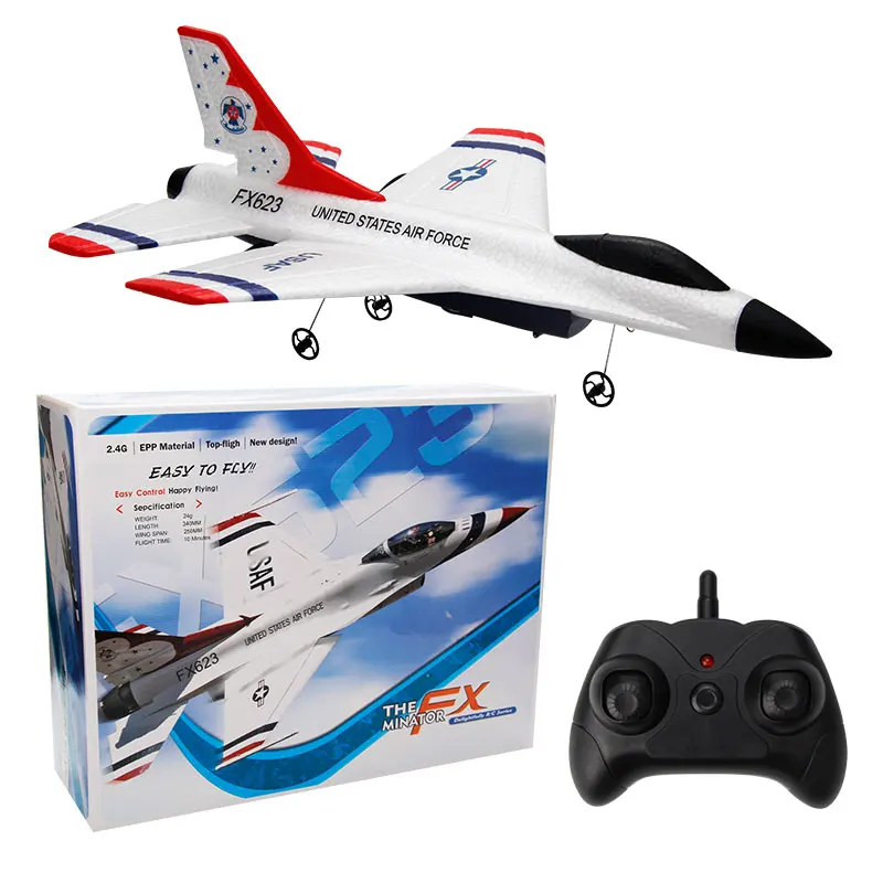 Rc Glider Foam Wing - ألعاب الرغوة FX623 الطائرات 2.4G الثابتة