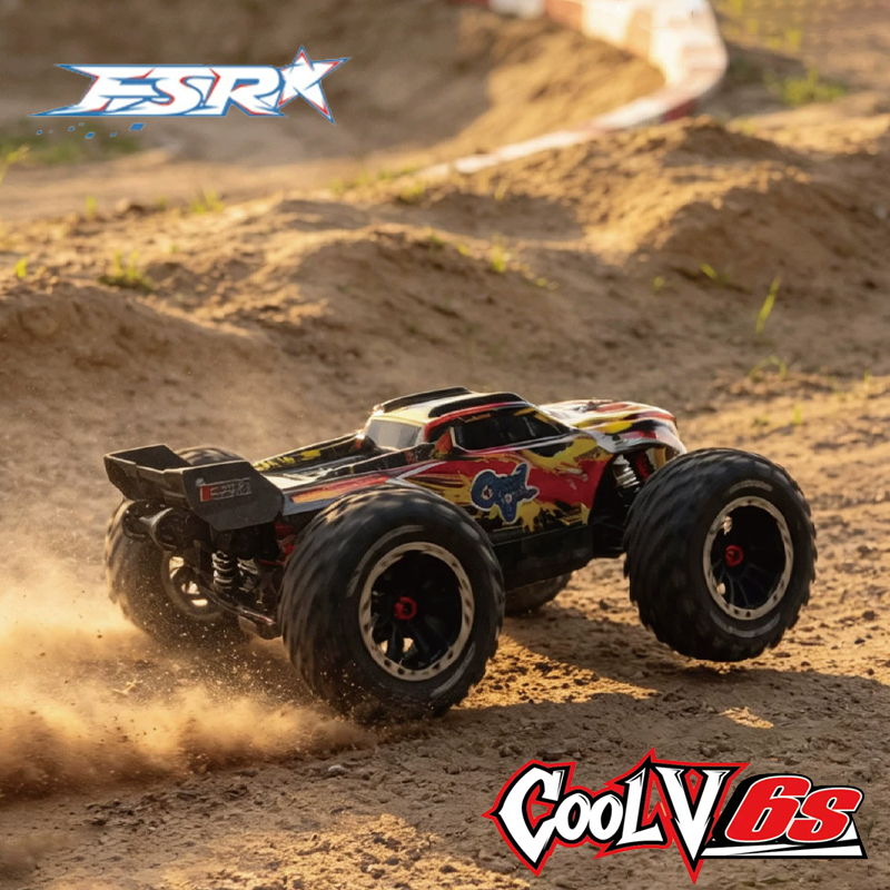 Rc Hobby Grade Monster Truck - سيارة FSR Tiger Ben 1/8 RC