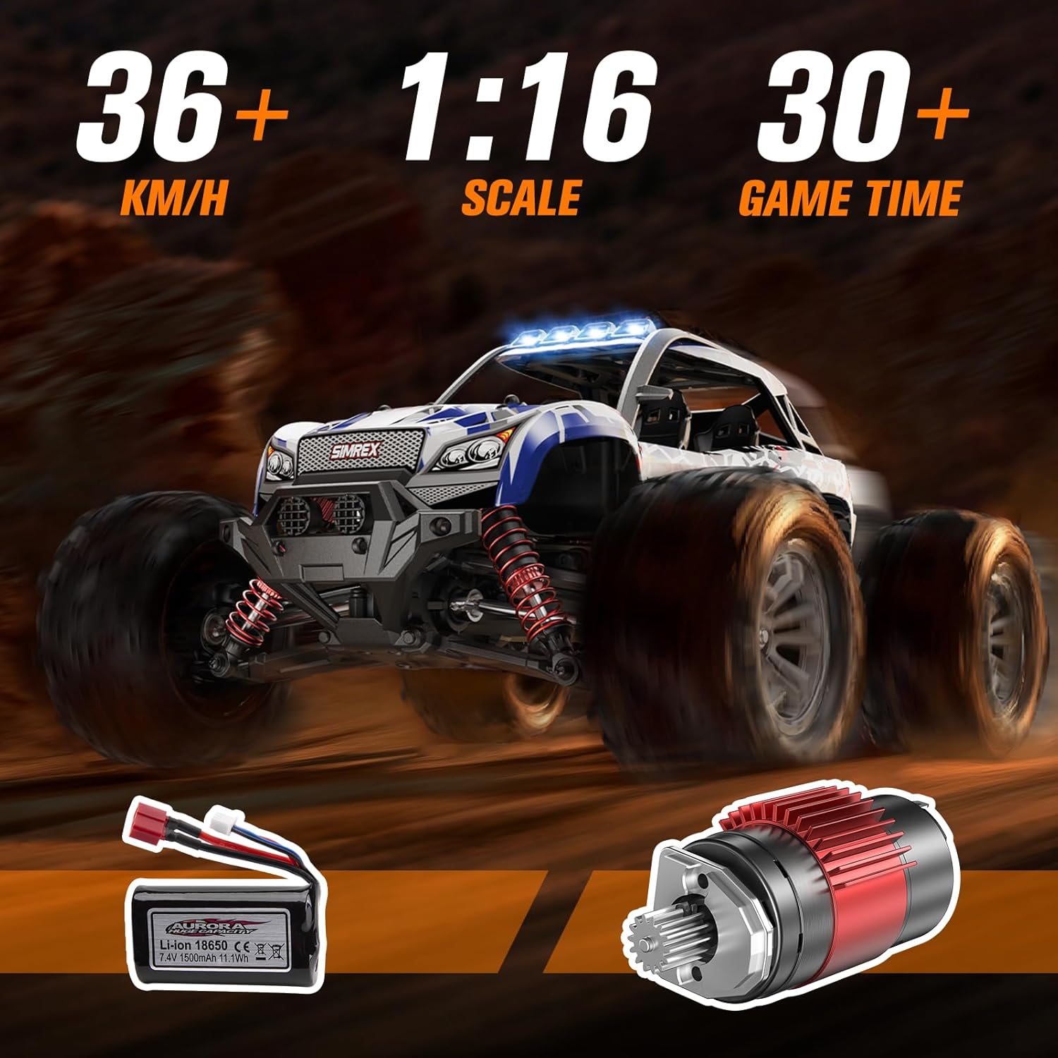 شاحنة وحش كهربائية للتحكم عن ب - مراجعة Rc Hobby Grade Monster Truck وسعره