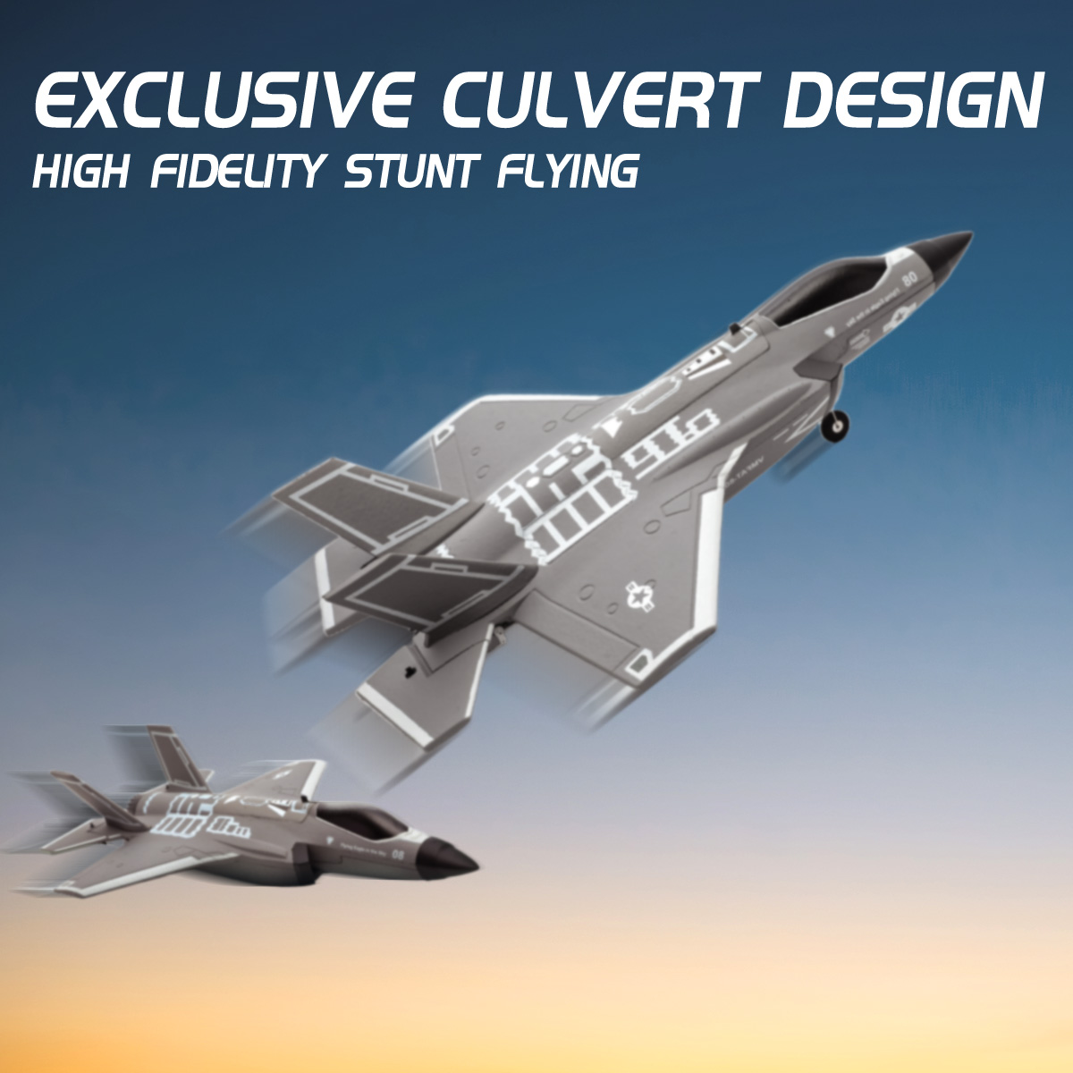 طائرة FX9635 F35 RC Fighter بت - مراجعة Rc Glider Foam Wing وسعره