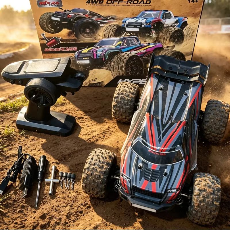 إم جي إكس هايبر جو 16210 1/16  - مراجعة Rc Hobby Grade Monster Truck وسعره