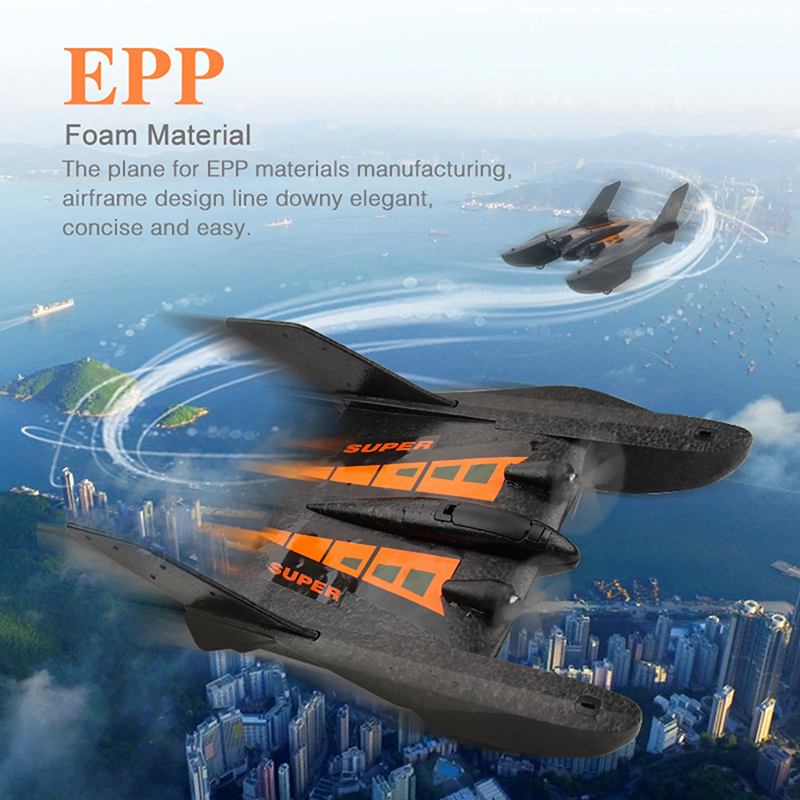 نموذج مركبة فضائية بجهاز تحكم  - مراجعة Rc Glider Foam Wing وسعره