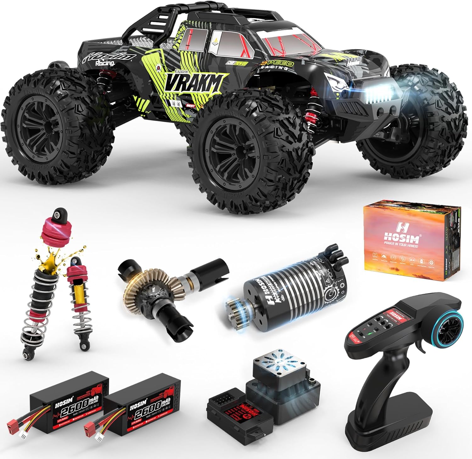 سيارة تحكم عن بعد للكبار بدون  - مراجعة Rc Hobby Grade Monster Truck وسعره